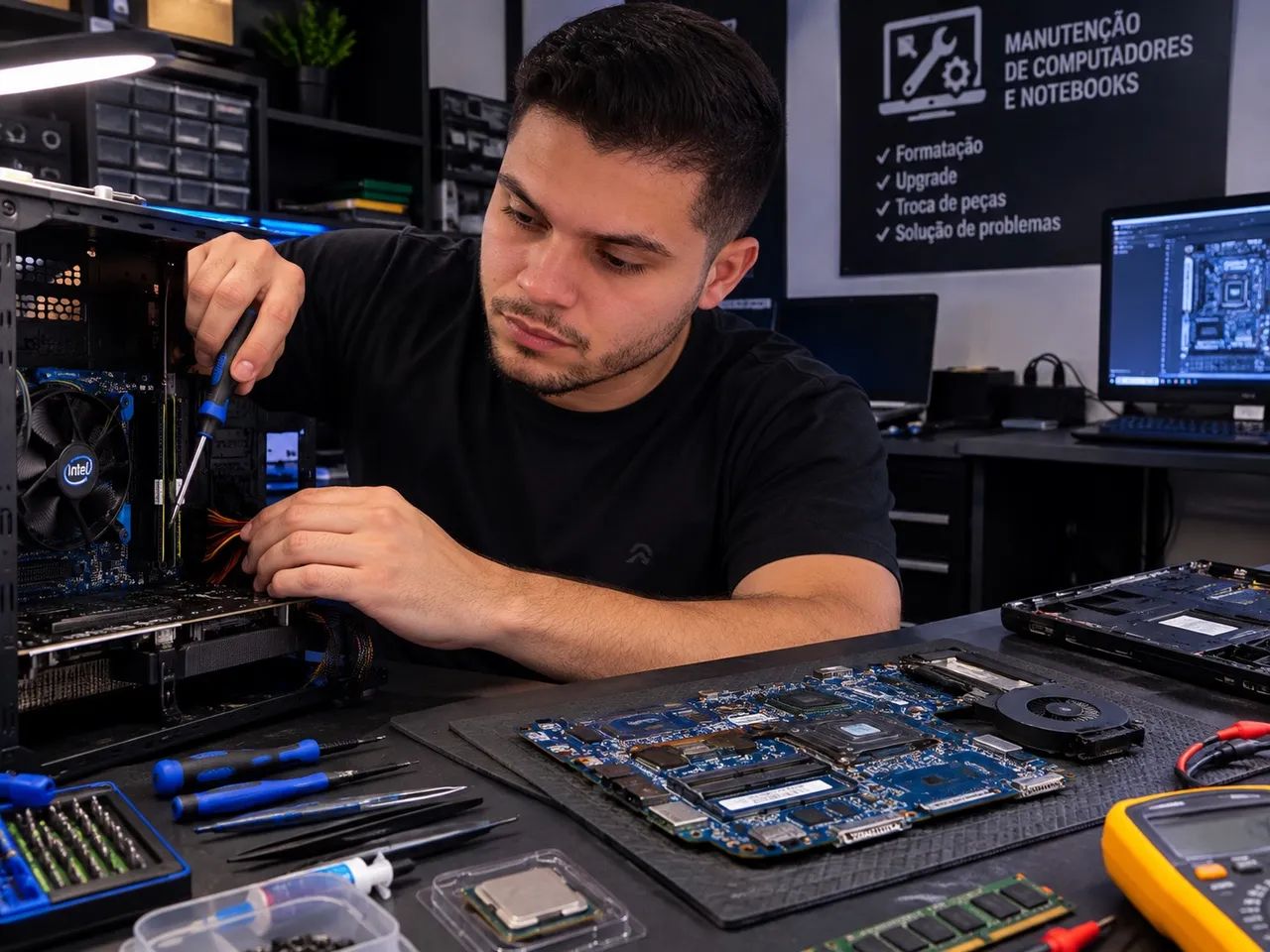 Serviço de manutenção e reparo em computadores e notebook  - Foto 2