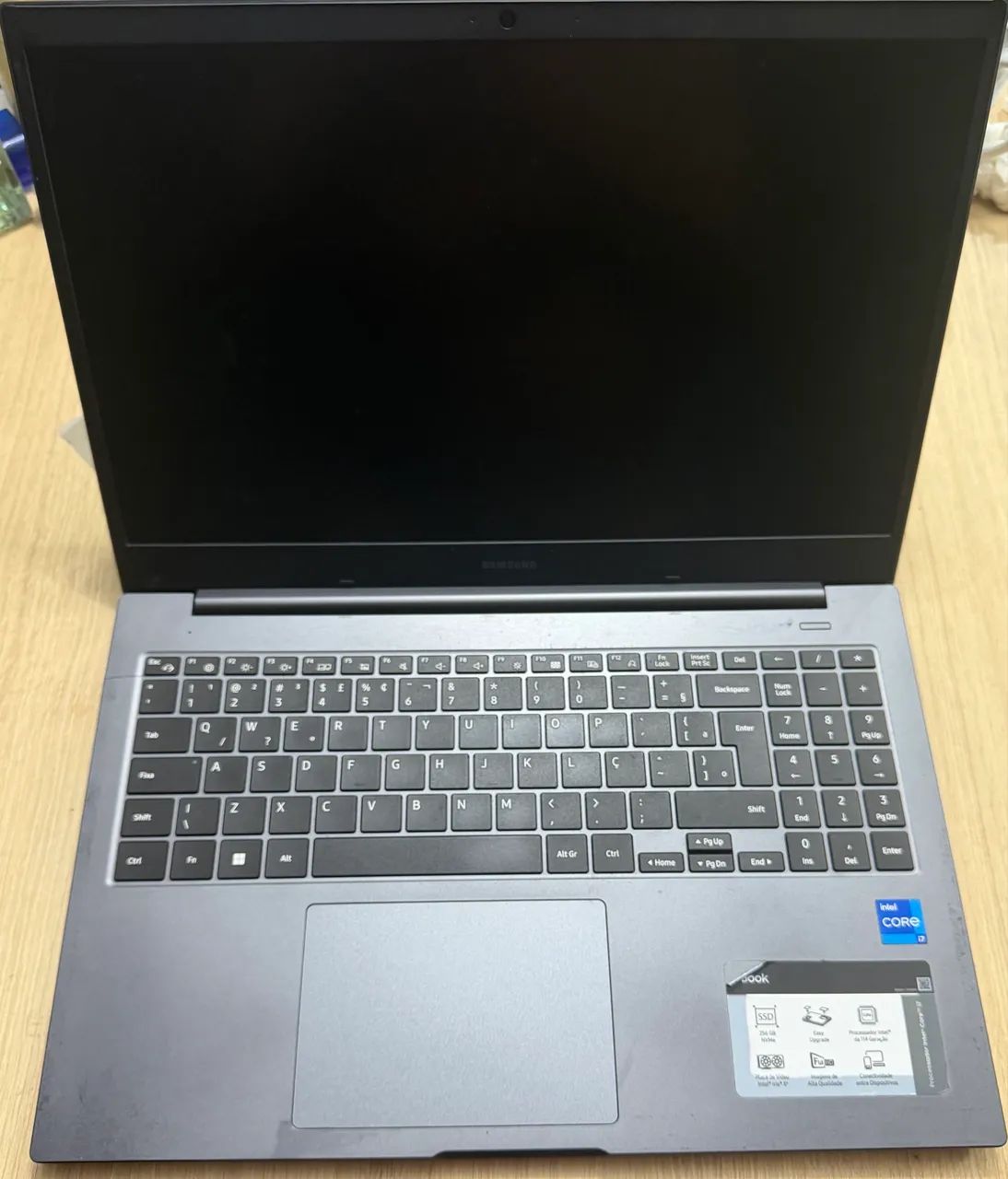 Notebook Samsung Book i7 11ª Geração | 8GB RAM | SSD 256GB
