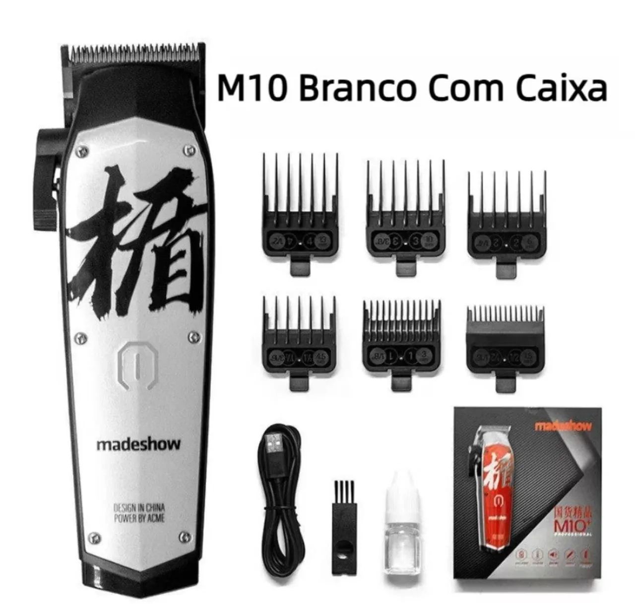 Máquina de cortar cabelo M10 Made Show - Foto 5