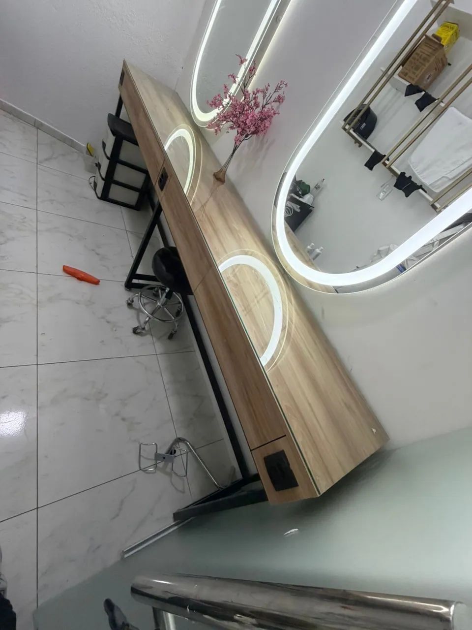 Bancada e Espeho pra salão nova  - Foto 5