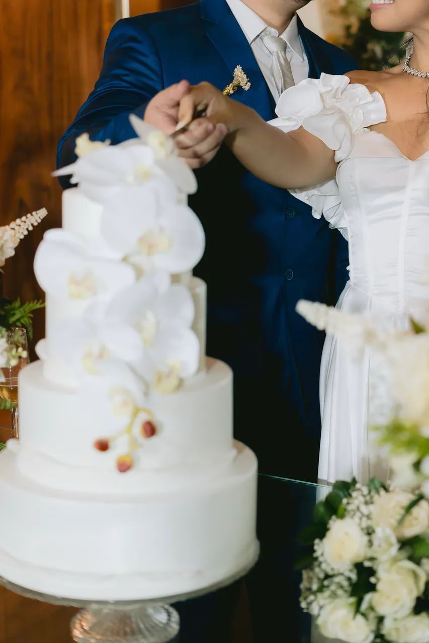 Bolo de casamento  - Foto 3