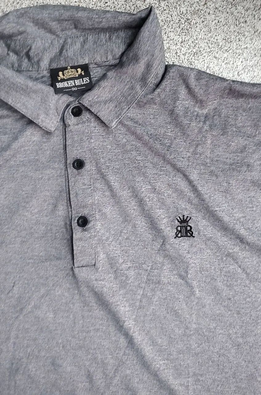 polo masculina da marca Broken Rules Tam GG - Foto 5
