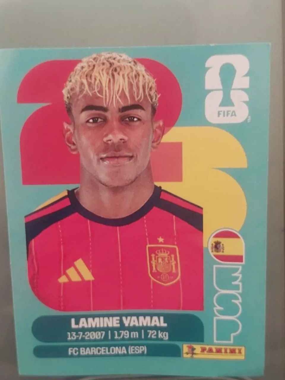 Figurinhas do Haaland - Lamine Yamal  - Foto 2