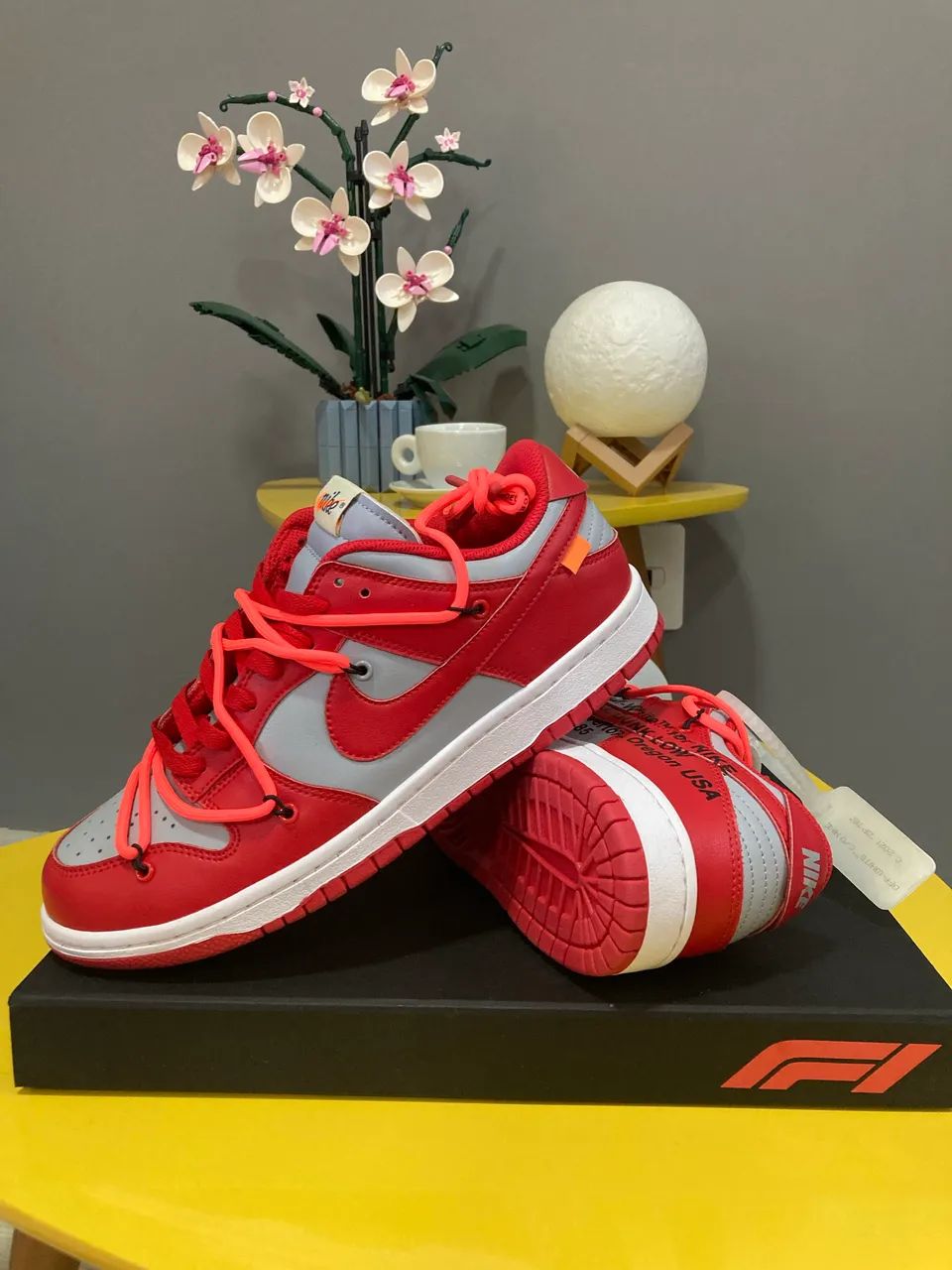 Nike Dunk Off-White University Red