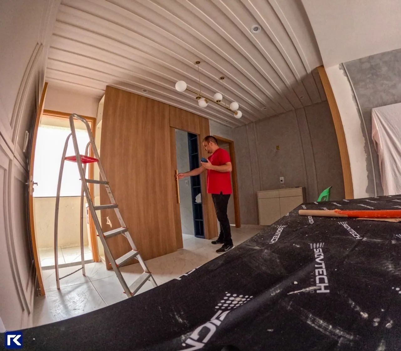 TRANSFORMAÇÃO COMPLETA DE APARTAMENTO ? DO PROJETO À ENTREGA - Foto 5