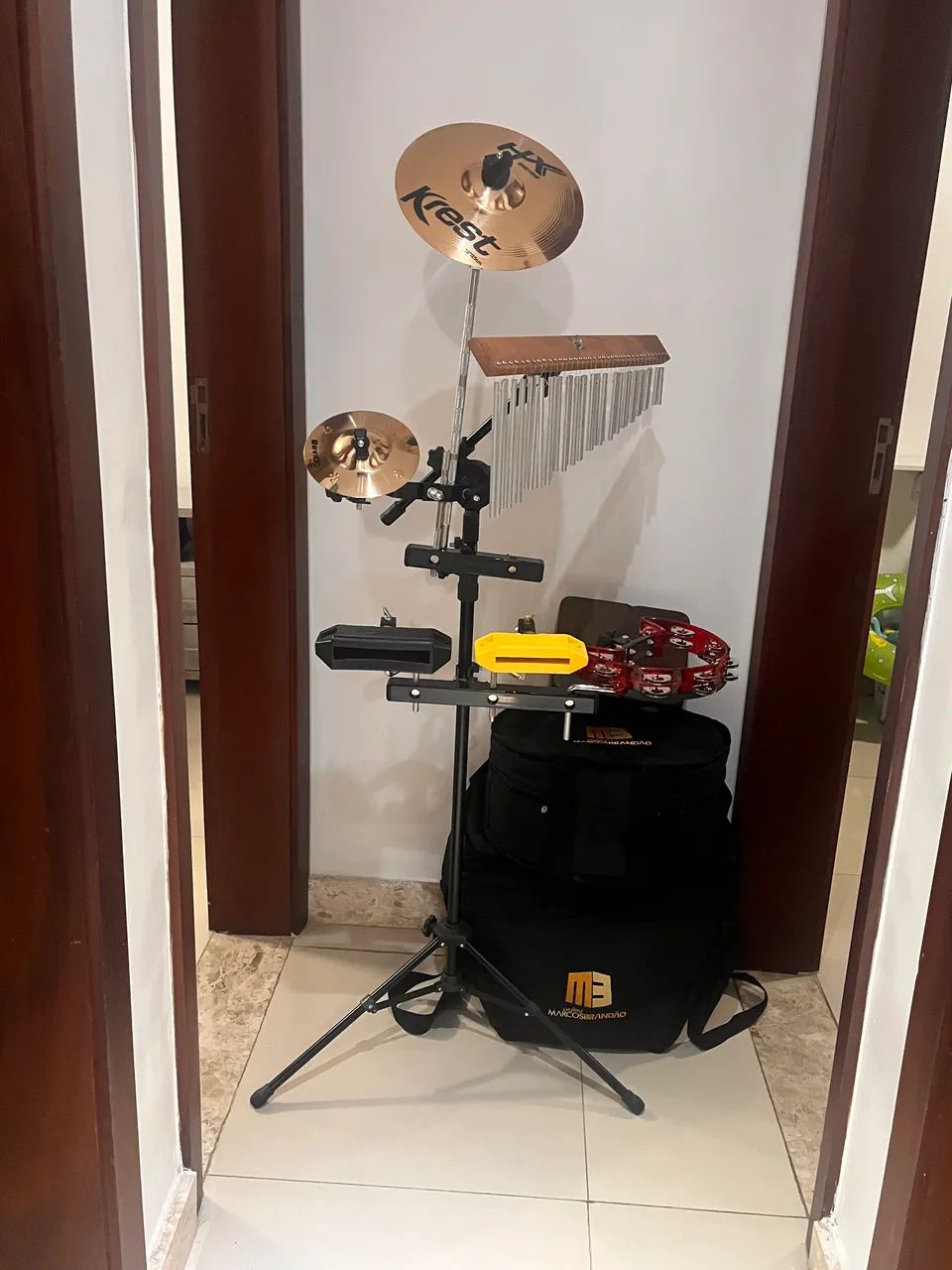 Conjunto Completo de Percurssao  - Foto 2