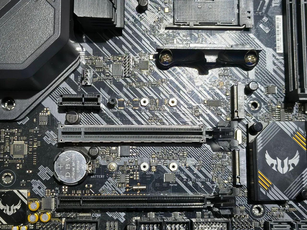 Placa Mãe Asus TUF Gaming B450M-PRO II (AM4) - Completa na Caixa / Leia a Descrição - Foto 3