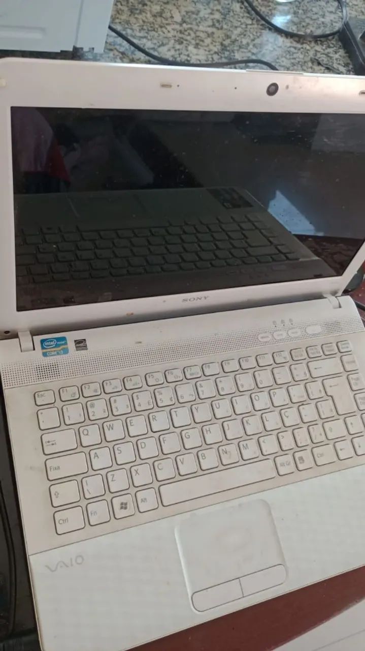  Notebook VAIO Intel Core i3 (Fininho / Formatado) - Pronto para Uso