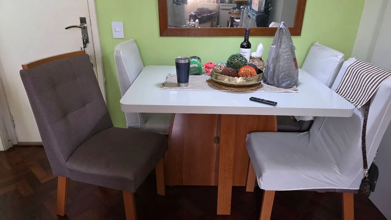 Mesa de jantar com 4 cadeiras  - Foto 5