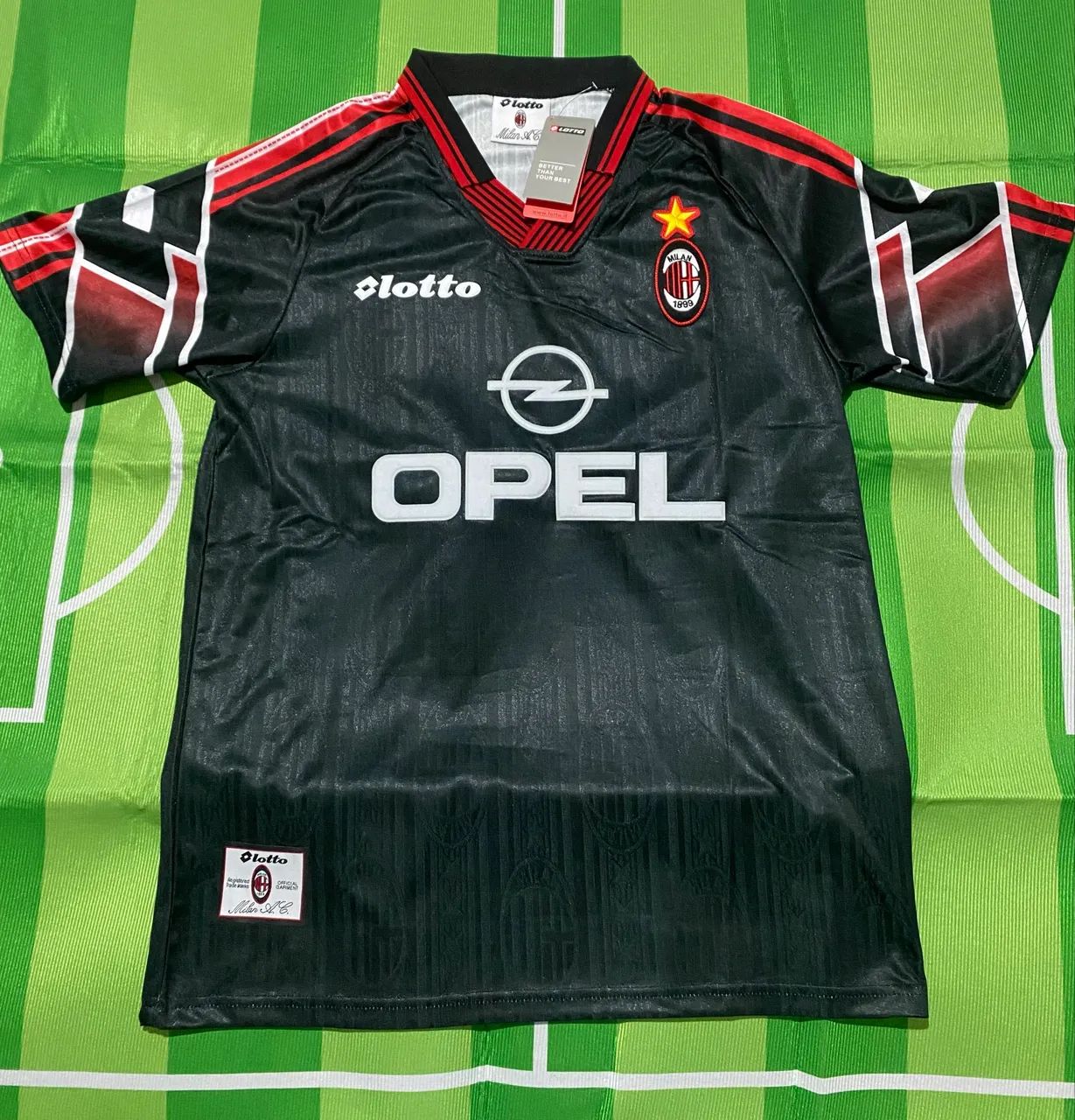Camisa Retrô Milan 97/98