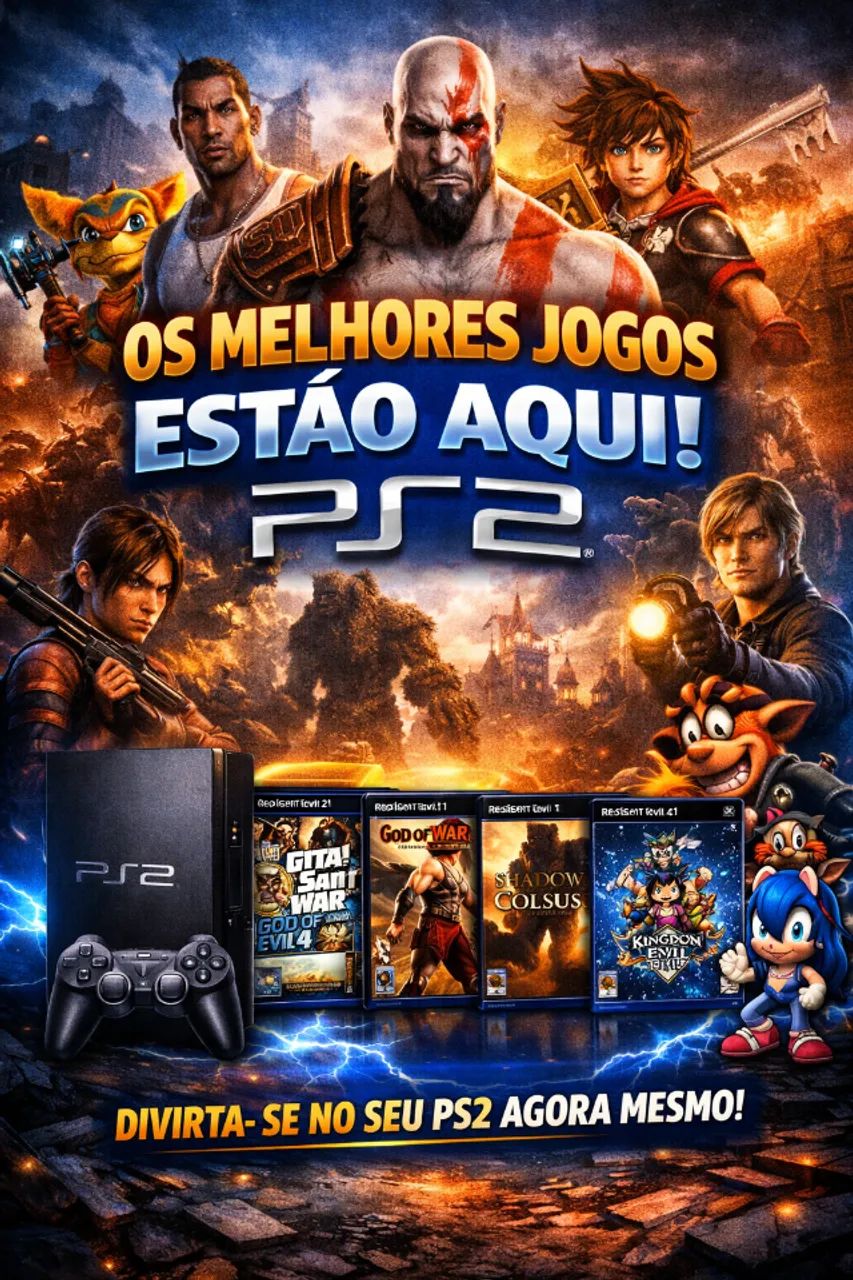 jogos ps2 - Foto 2