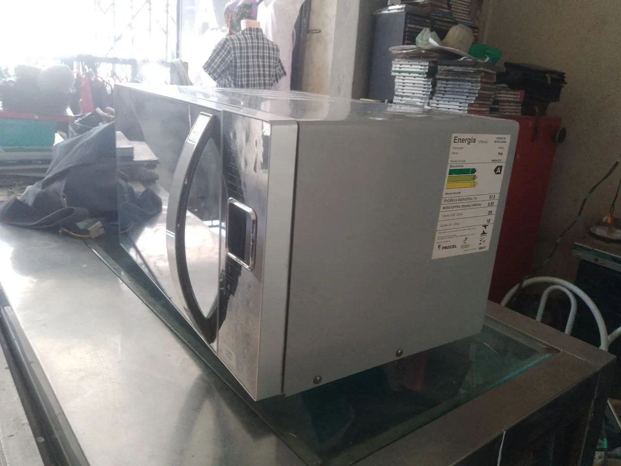 Vendo microondas seminovo 