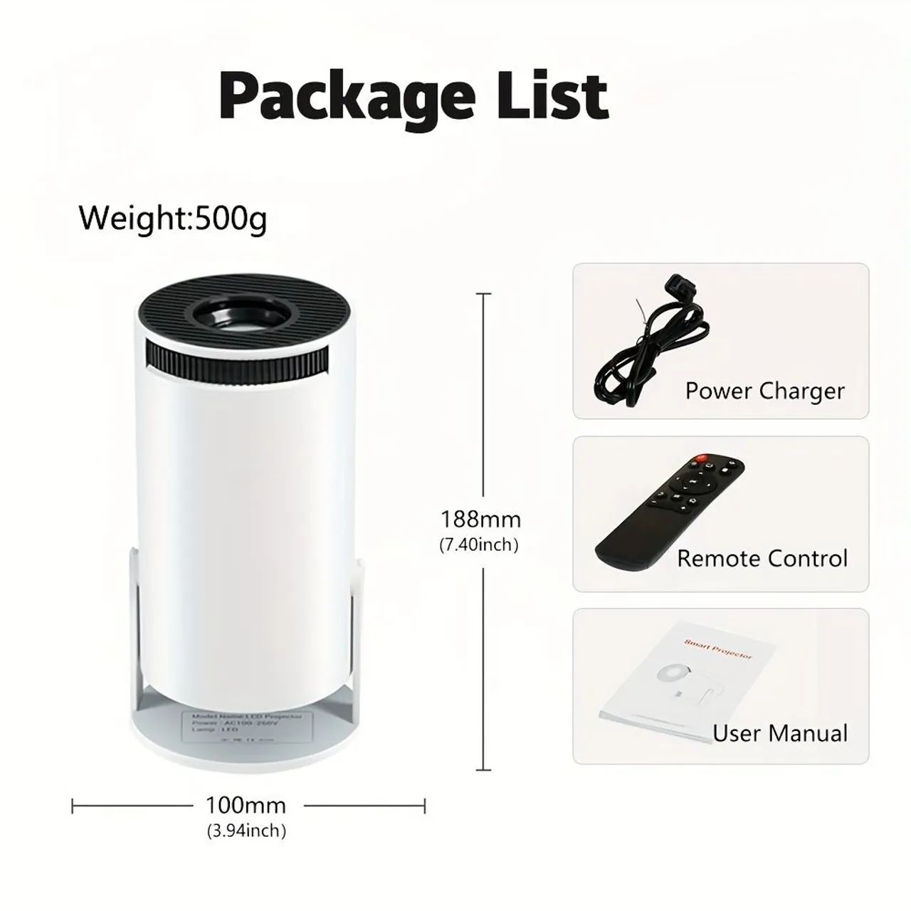 PROJETOR HY300