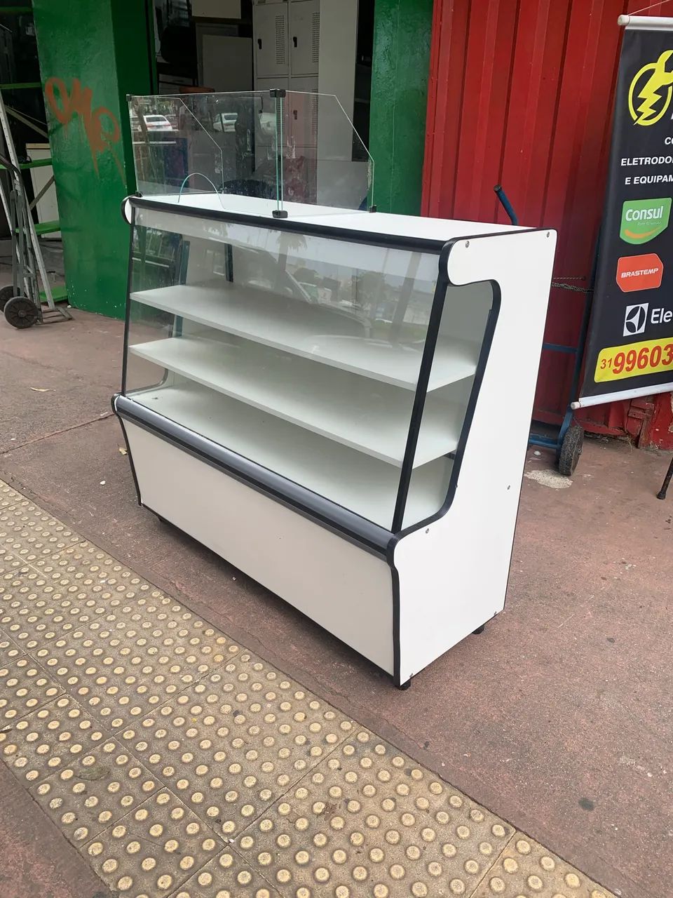 Balcão seco caixa (expositor)