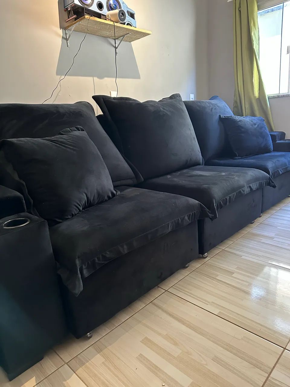 Sofá para Cinema - Retrátil e Reclinável 3,20M - Foto 4