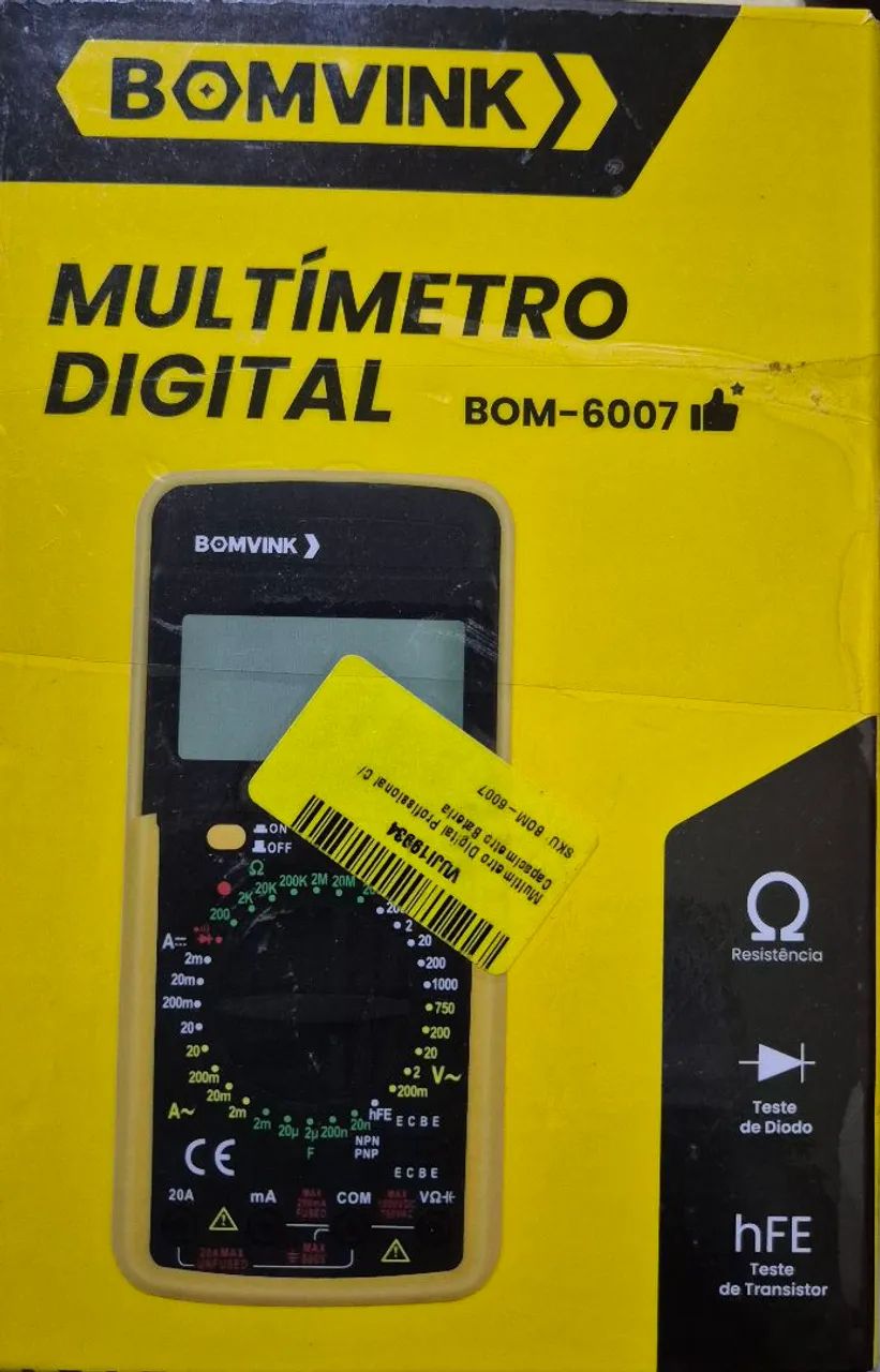 Multímetro digital 