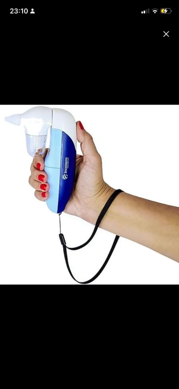 Aspirador Nasal Eletrônico novo lacrado na caixa e nota fiscal - Foto 4