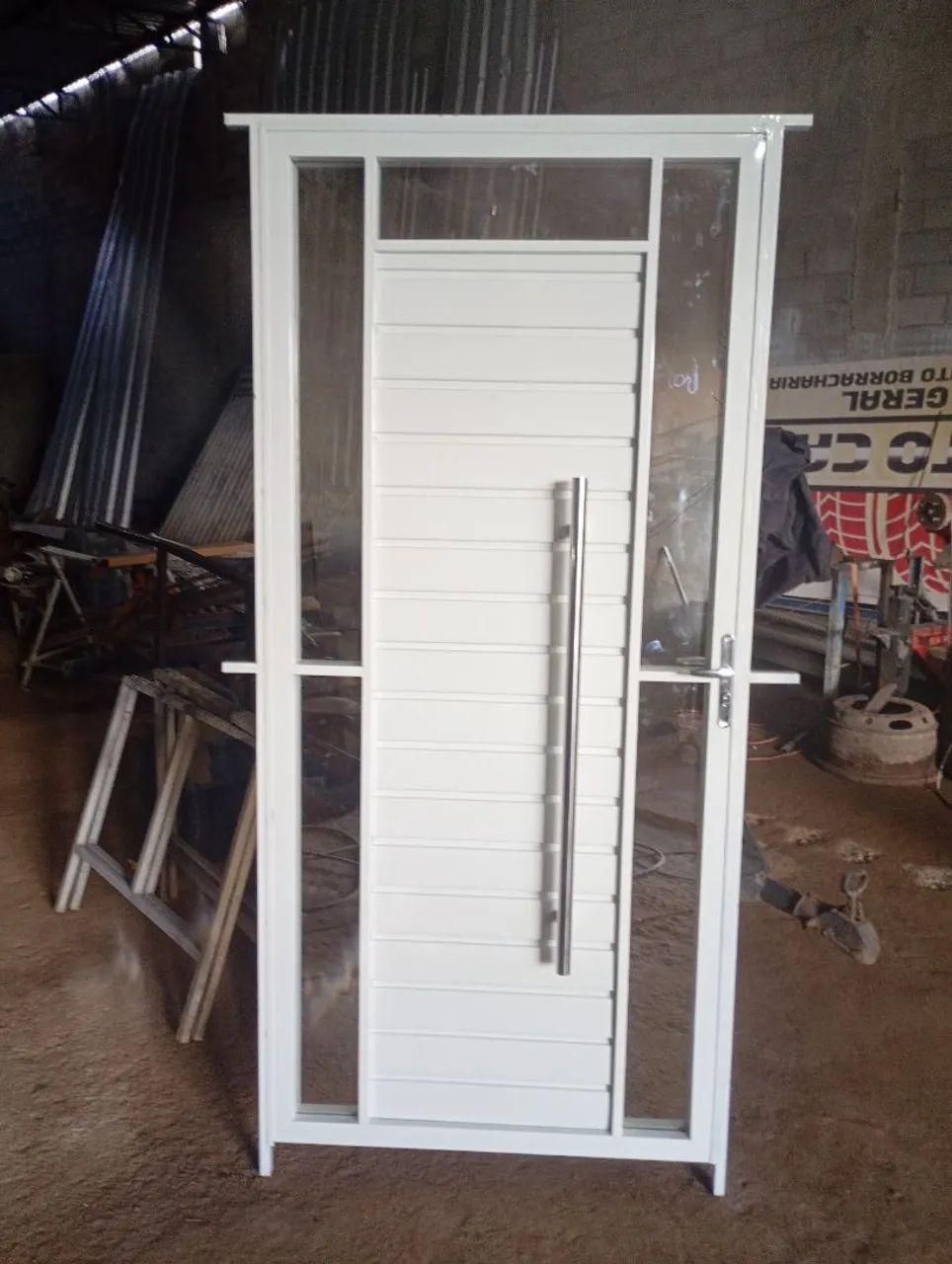 Porta galvanizada  - Foto 4
