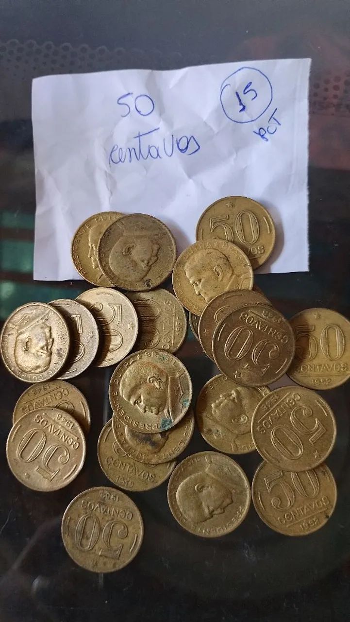 Moedas antigas 