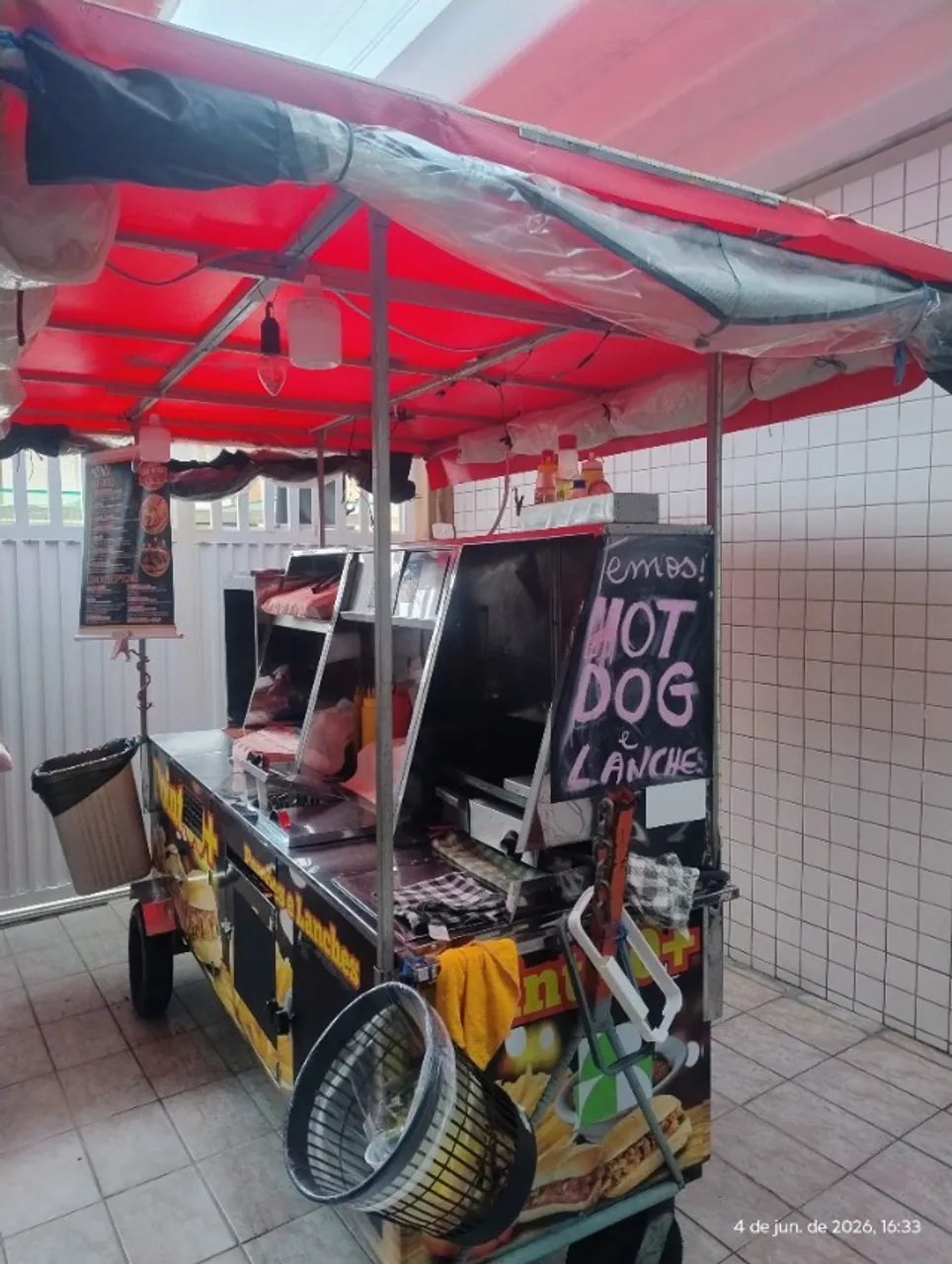 carrinho para lanches - Foto 3