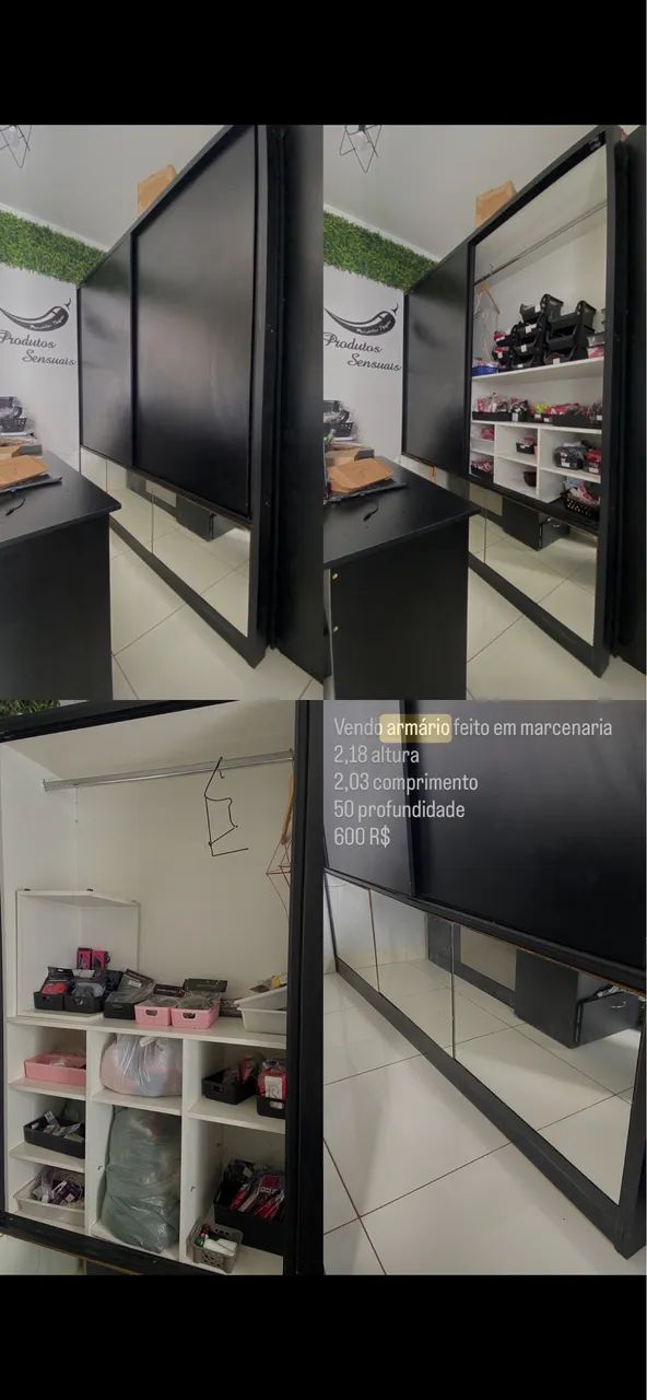 Vendo armário de loja planejado