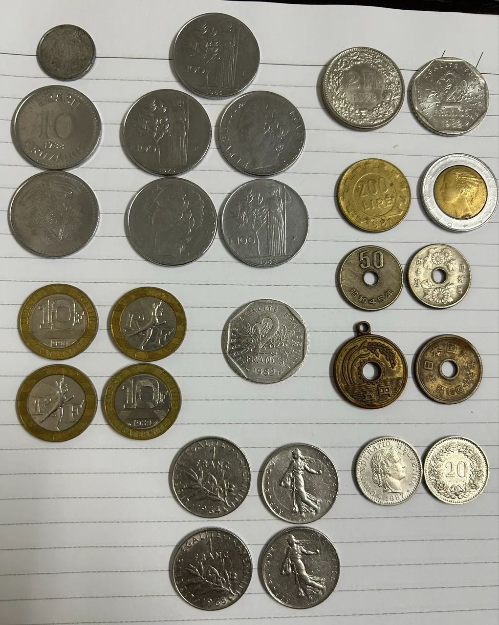 Coleção de Moedas Antigas e Raras