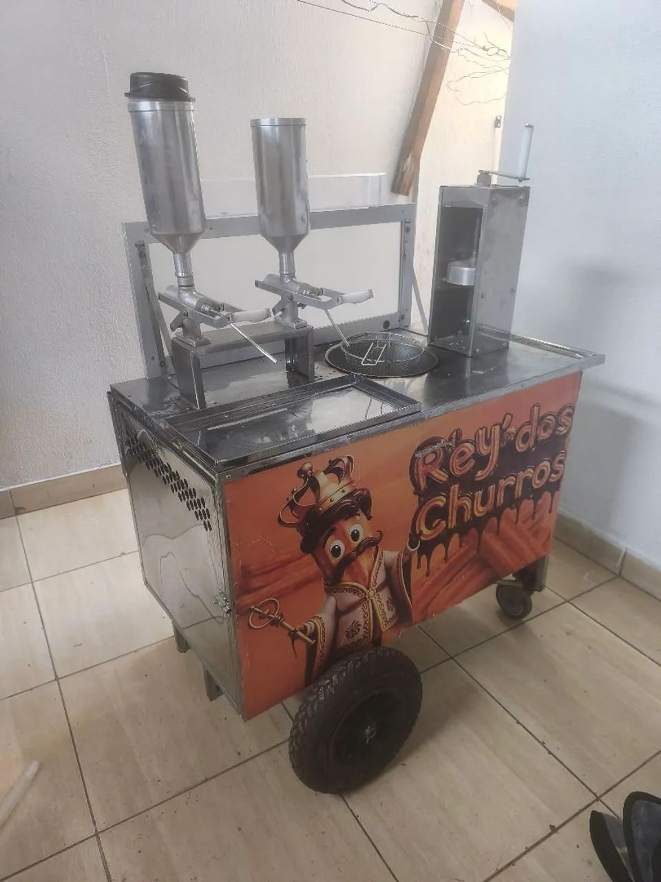 Carrinho de churros.