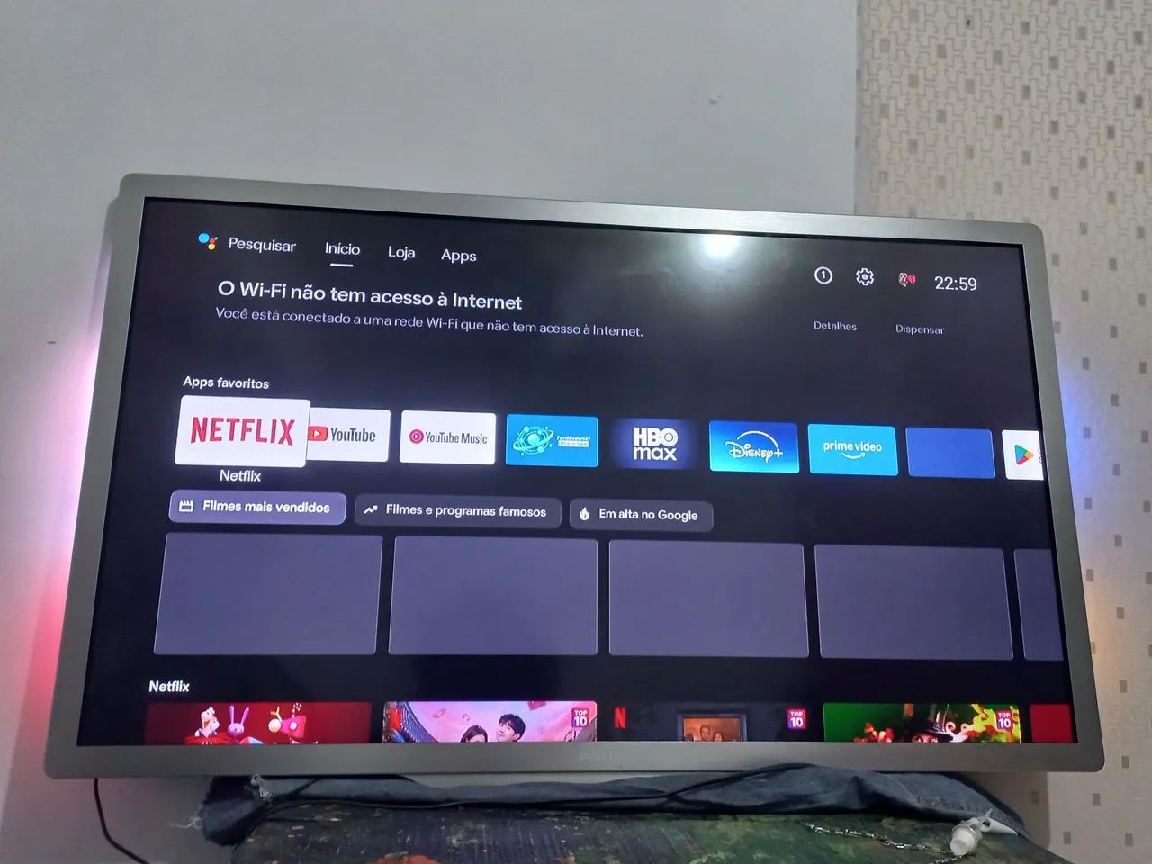Televisão 50 polegadas