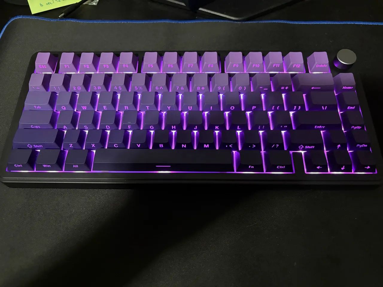 Teclado RGB Attack Shark X85 Purple
