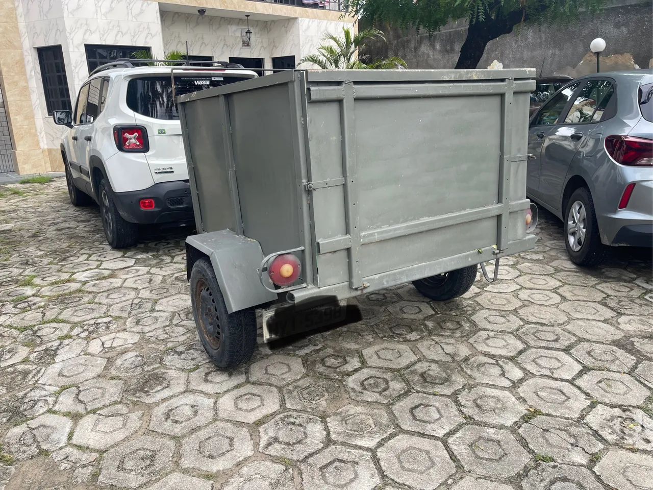 Carrocinha Reboque Emplacada