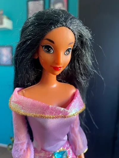 Boneca Princesa Jasmine da Mattel 1992 - Usada - Foto 3