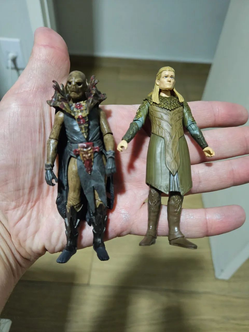 Bonecos O Senhor dos Anéis Legolas e Fimbul