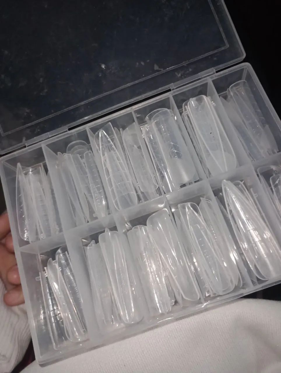 Kit gel de unha e tips usada  - Foto 2