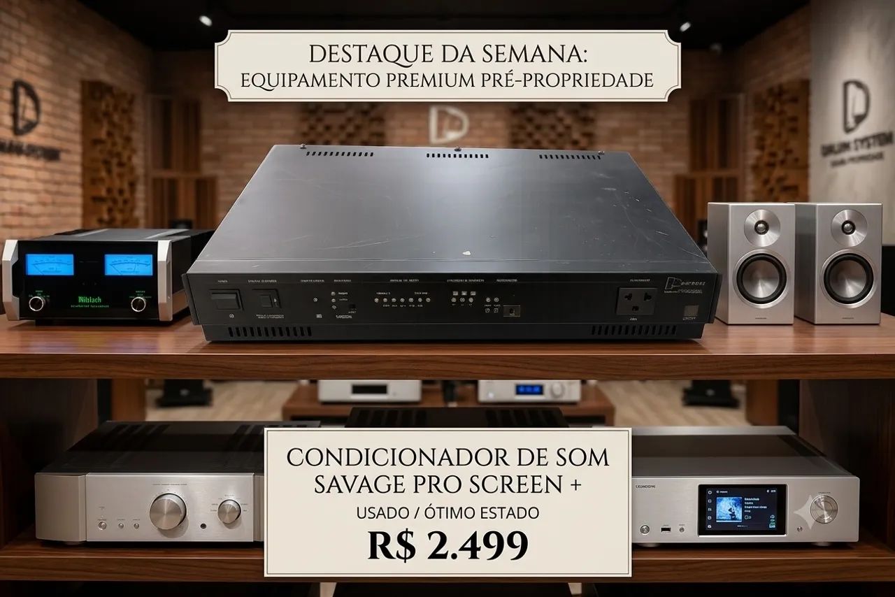 Condicionador de som savage pro screen 