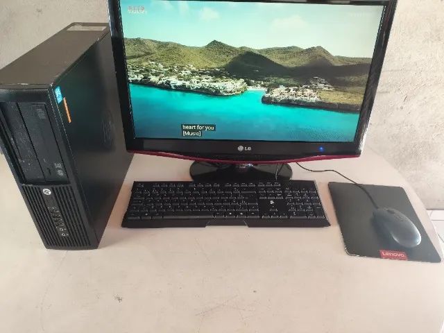 Computador Completo HP ( Core i3 ) com Wi-Fi 