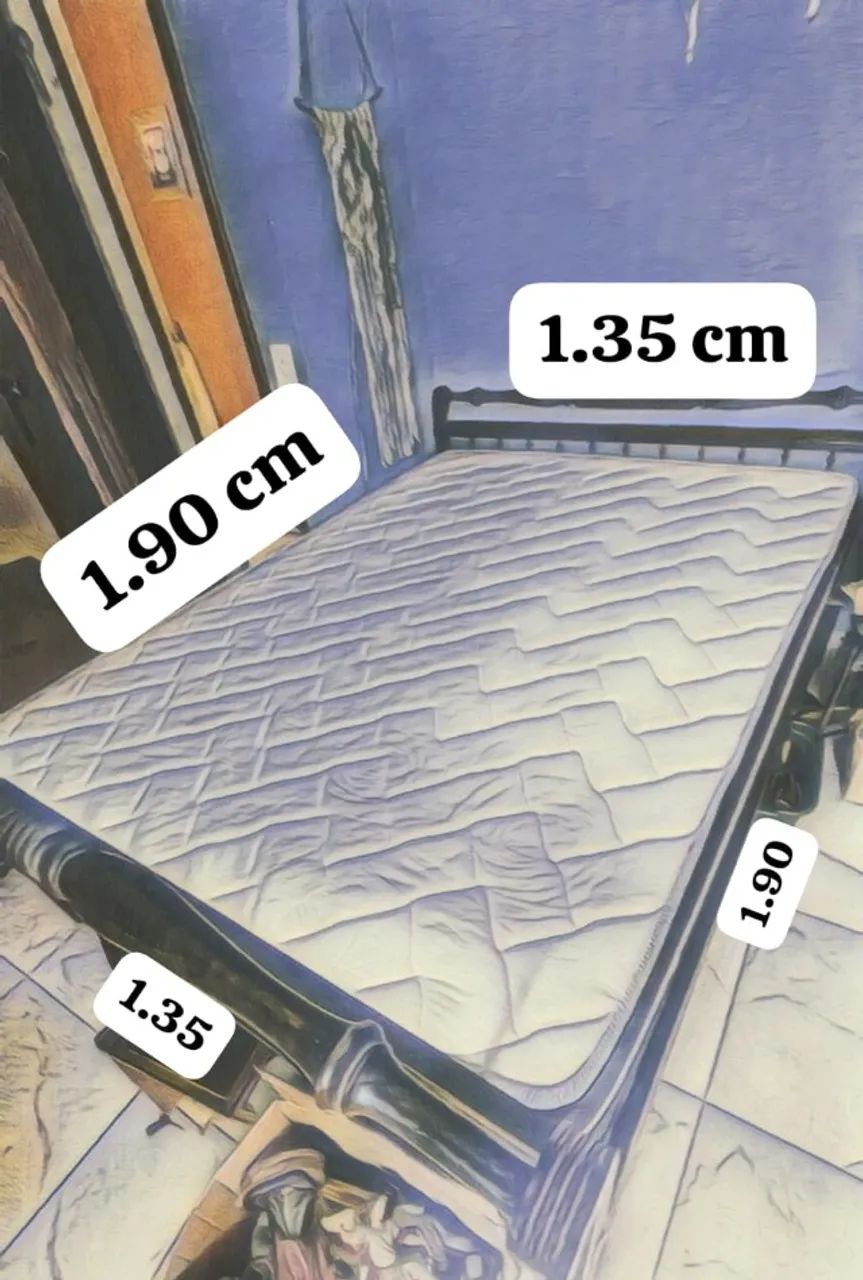 Cama de casal ortopédica - Foto 2