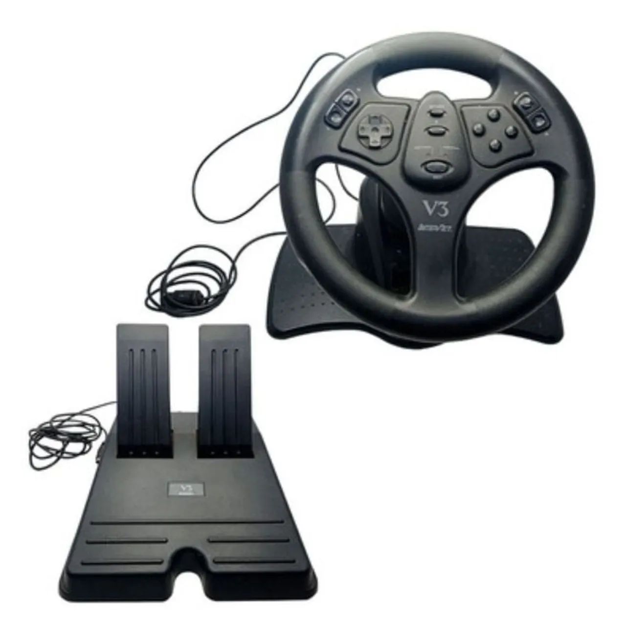 Volante para Nintendo 64 com pedais original modelo V3 Interact