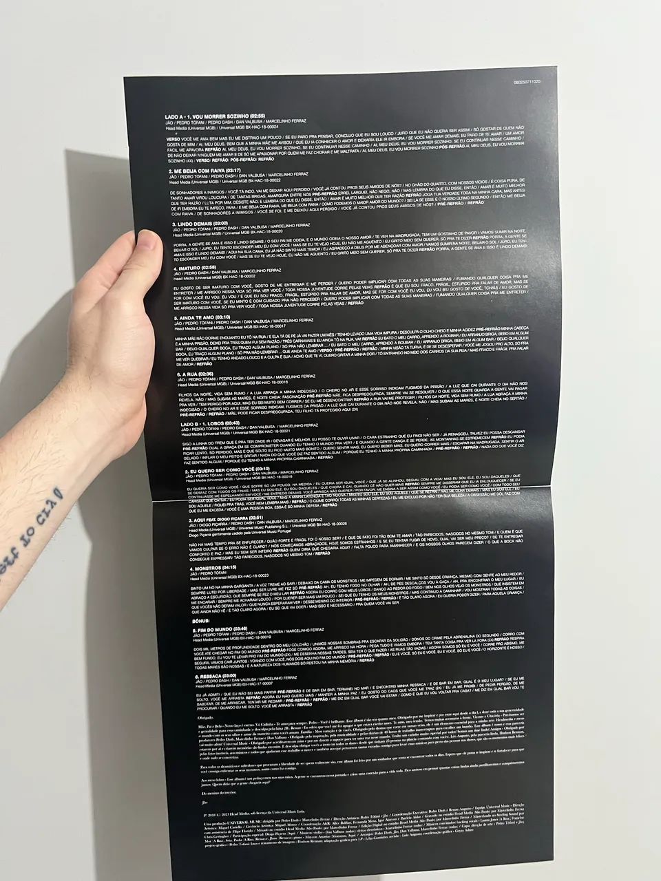 Vinil Jão Álbum Lobos - Foto 2