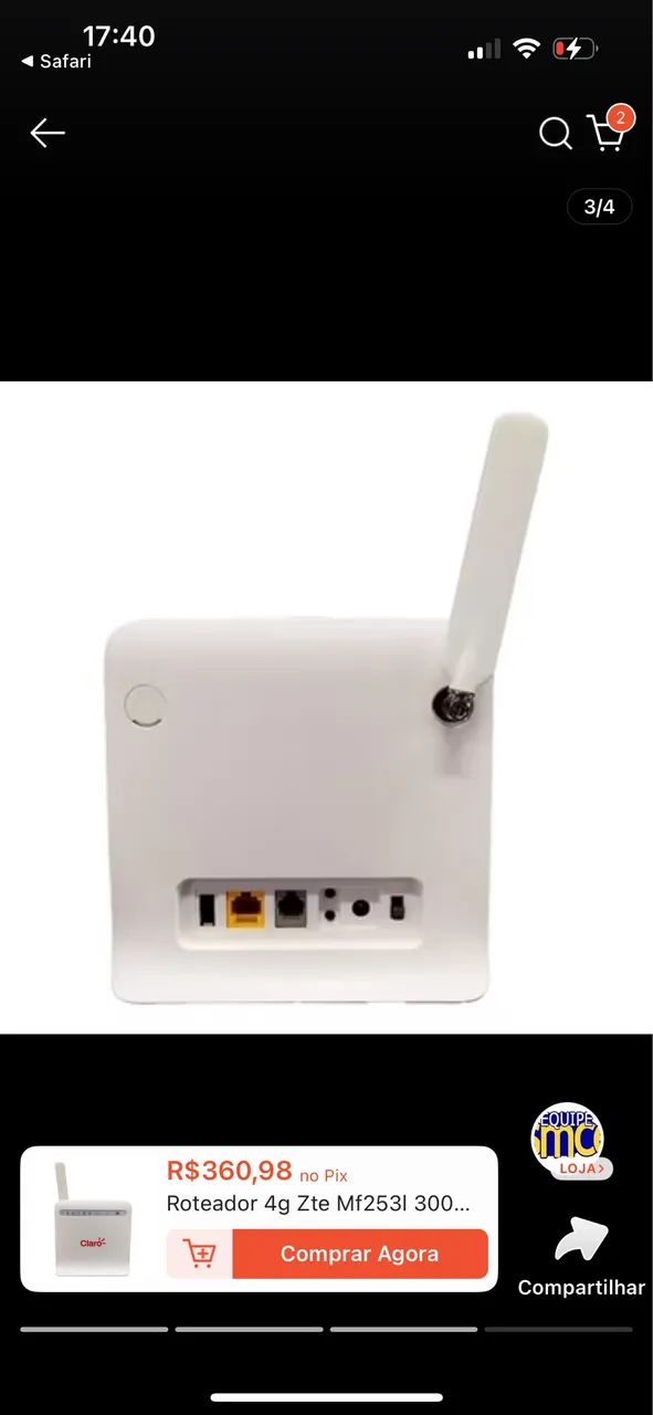 Modem Claro - Foto 2