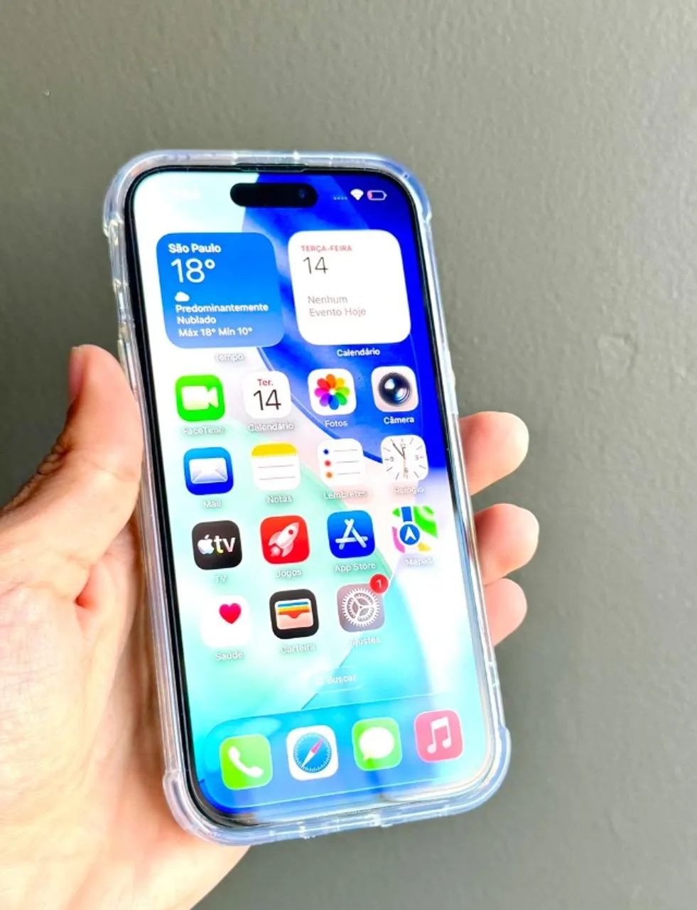 iPhone 15 Preto 256GB