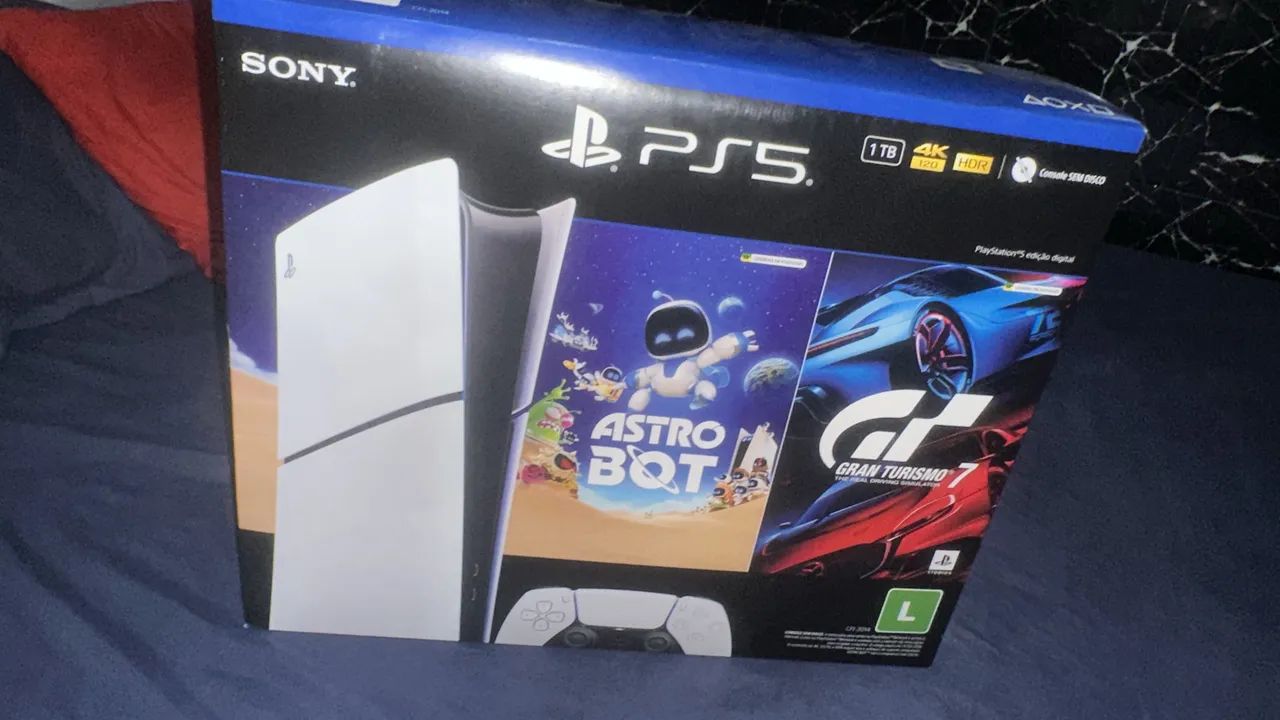 Ps5 slim 1 terá  - Foto 5