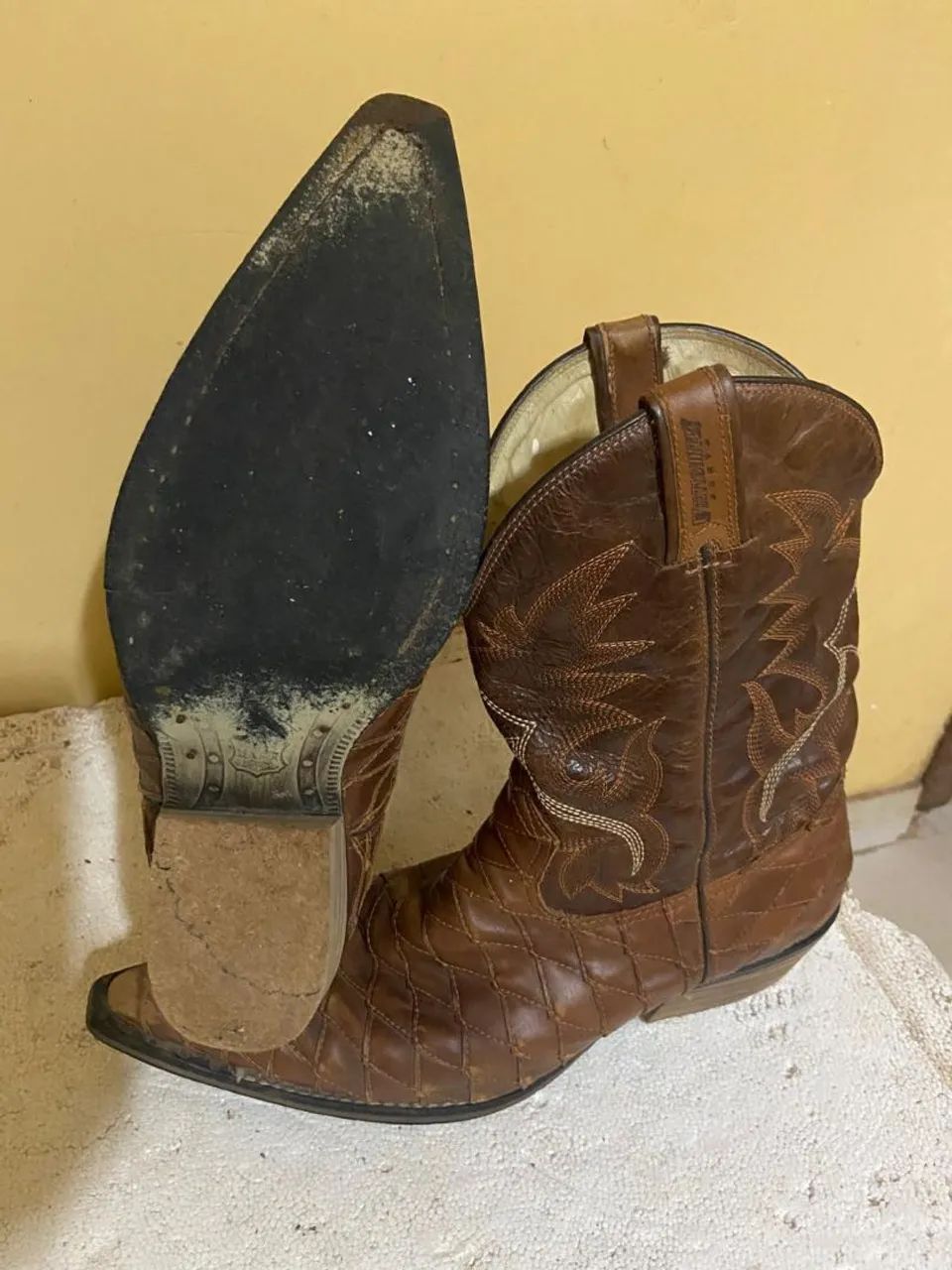 Bota de couro  - Foto 2