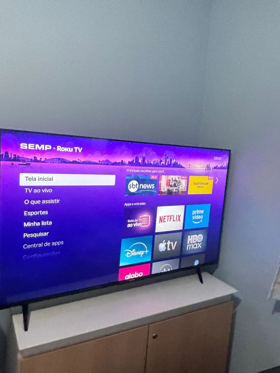 Roku TV de 50 polegadas, resolução 2K/FHD. - Foto 2