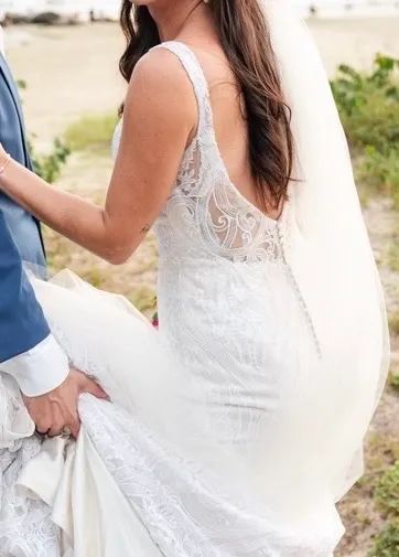 Vestido de noiva rendado Casa Amarela 1