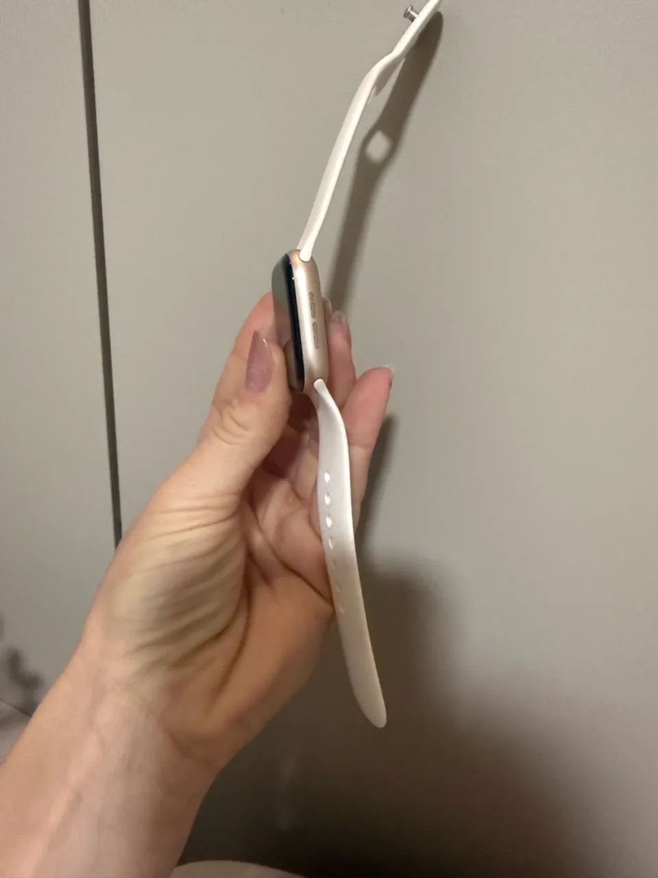 Apple Watch SE 11 Branco/Rosê Gold  - Foto 2