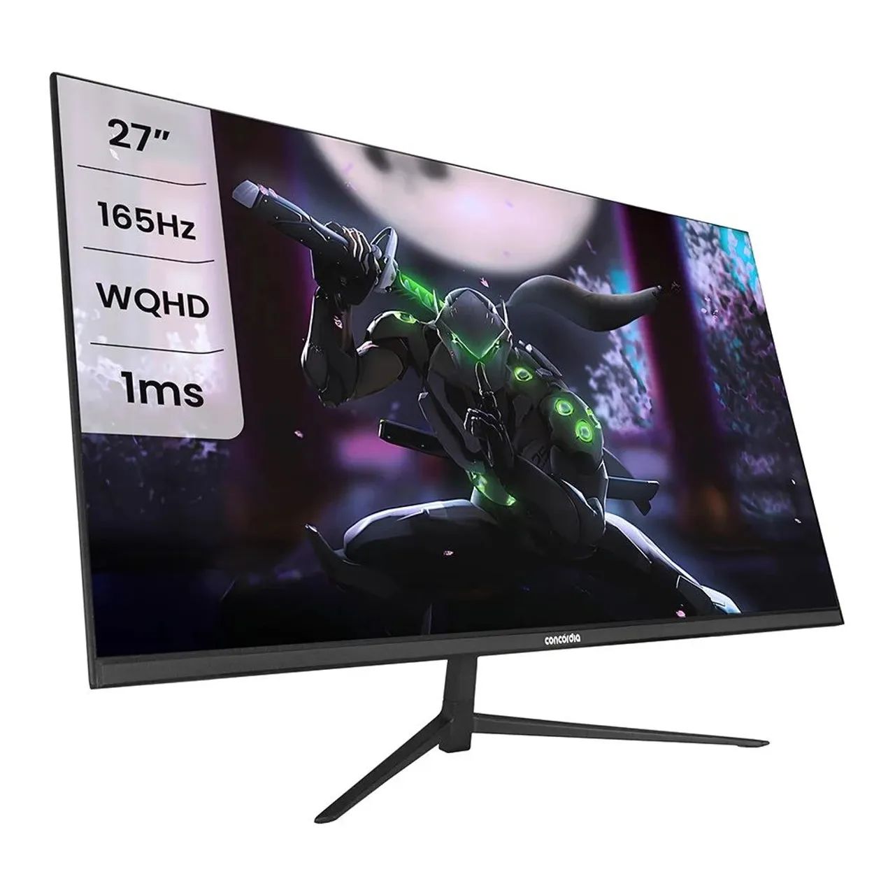 Monitor concórdia 27p 2k 165hz