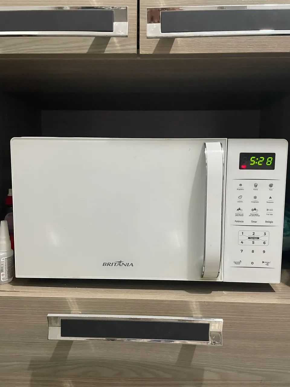 Microondas Britânia branco - Foto 3
