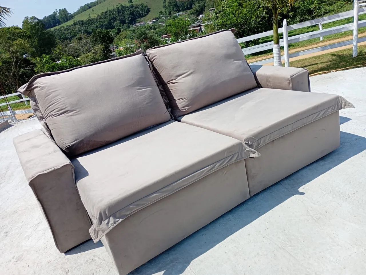 Sofa retratil 2,50m top !! - Foto 5