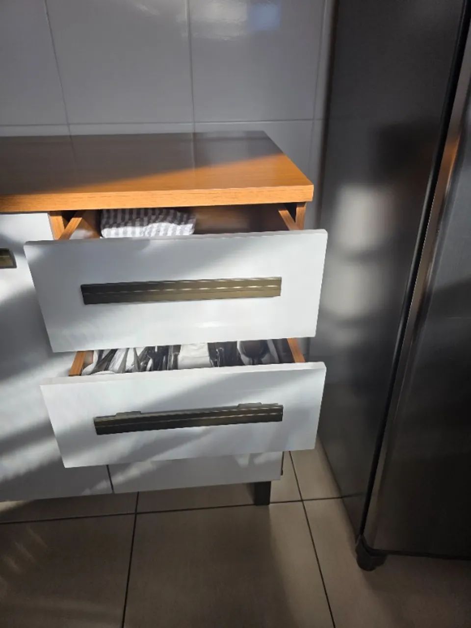 Balcao de cozinha 3 portas e 2 gavetas - Foto 2
