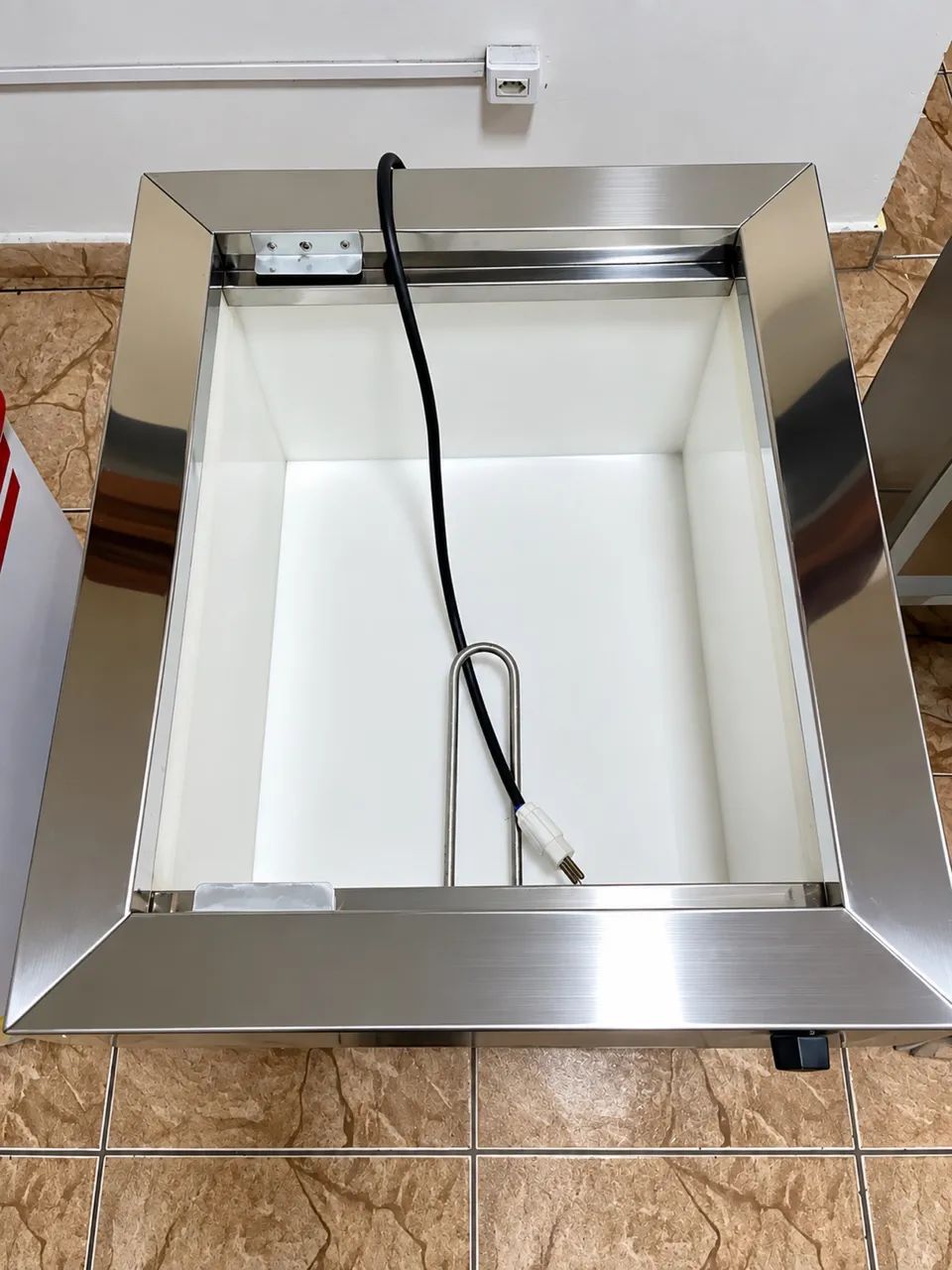 AQUECEDOR DE ÁGUA PARA PICOLÉ POWERFRIO - INOX - Foto 2